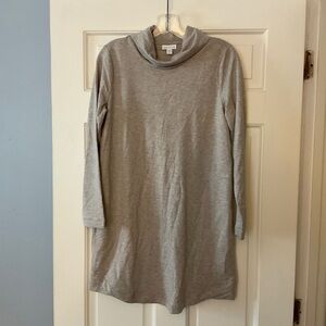 J. Jill Pure Jill Luxe Tencel Tunic Top Beige Size SP Petite NWT